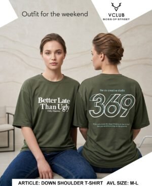 Women Down Shoulder Tees