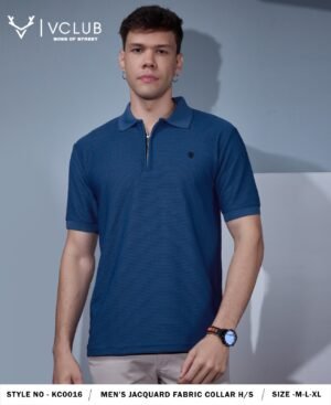 Mens Jacquard Fabric Collar HS