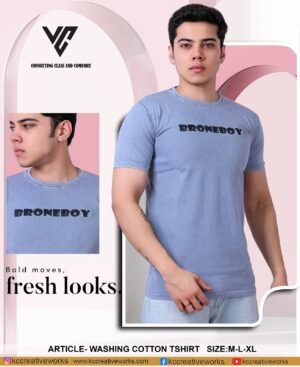 Washing Collar T-shirt