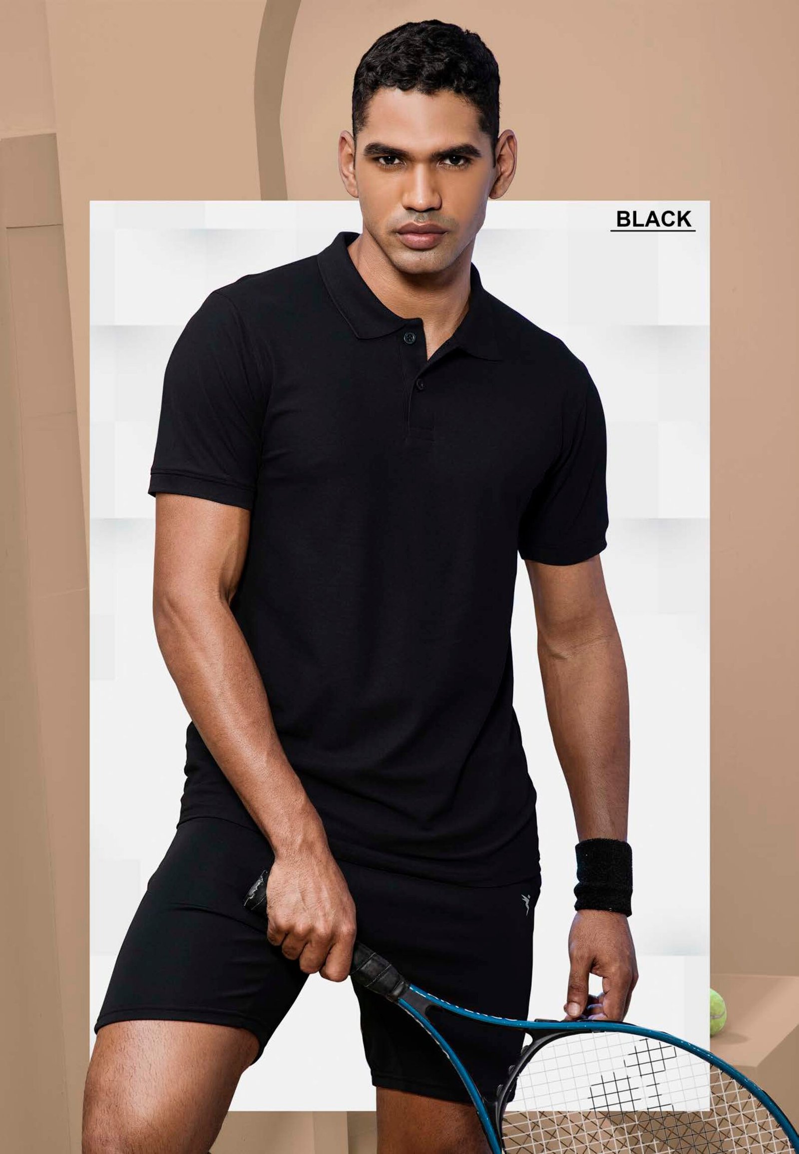 JMP JOR Max Dry Honeycomb Polo T-Shirt - Image 7