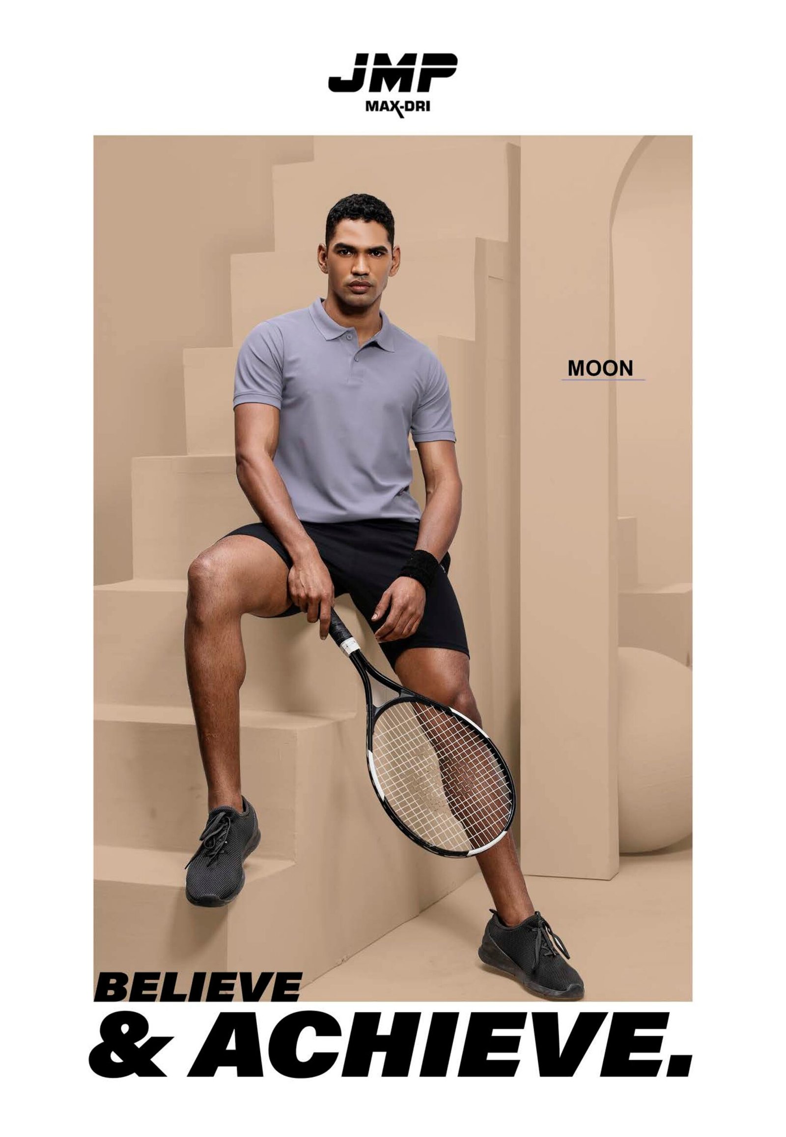 JMP JOR Max Dry Honeycomb Polo T-Shirt - Image 15