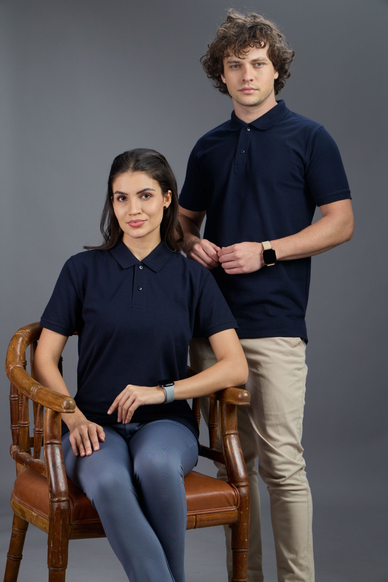 VClub Premium Single Pique Polo T-Shirt - Image 3