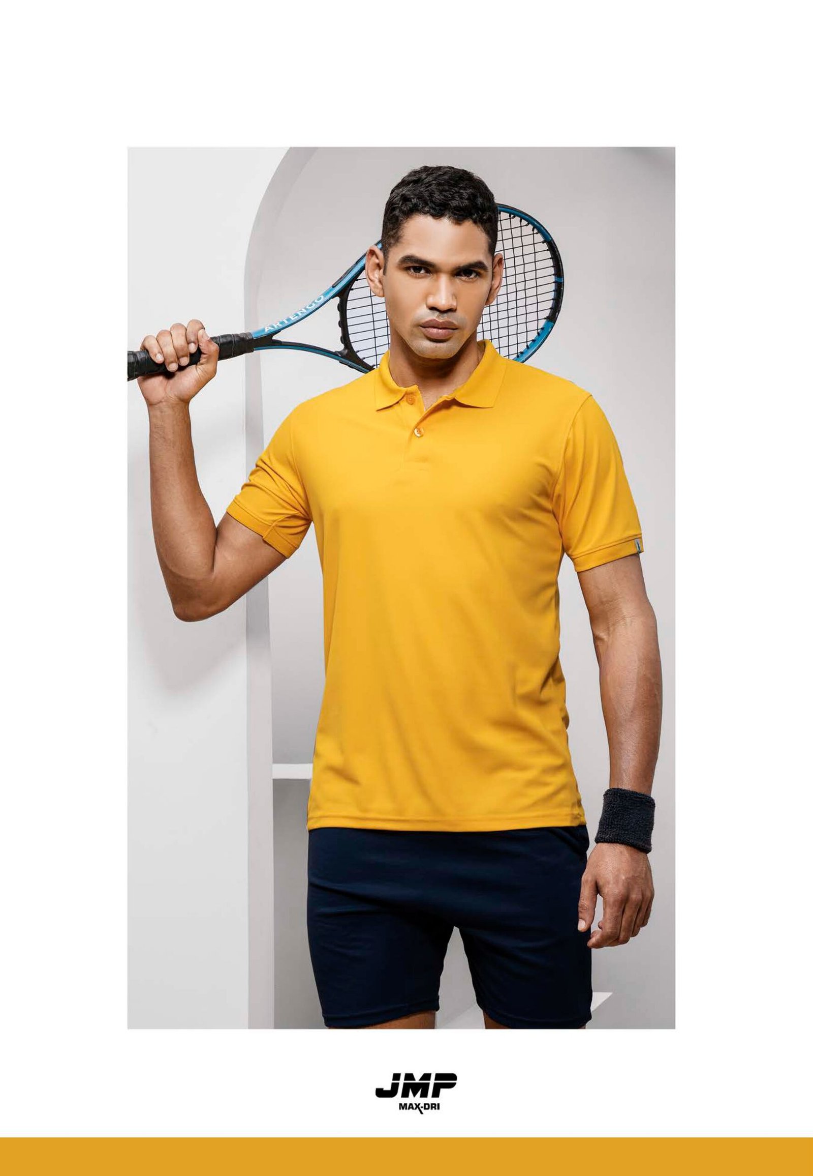 JMP JOR Max Dry Honeycomb Polo T-Shirt - Image 10
